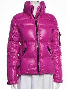 SAM. Freestyle Women's Bright Pink Quilted Puffer Jacket